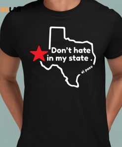 Dont Hate In My State Trahan Shirt 8 1