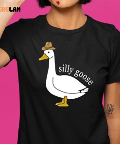 Duck Silly Goose Cowboy Hat Funny Easter Shirt