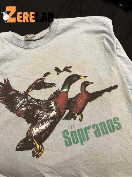 Ducks Sopranos Dr.melfi Do You Feel Depressed Shirt