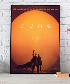 Dune Part Two Movie Poster Canvas
