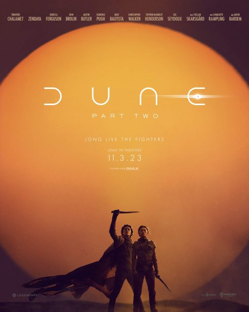 Dune Part Two Movie Poster Canvas