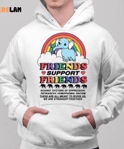 Elephant Friends Support Friends Shirt 2 1