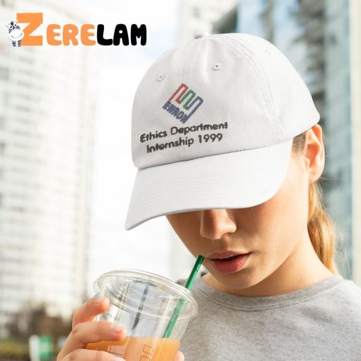 Enron Ethics Department Internship 1999 Hat