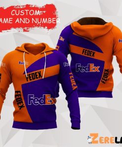 Fedex Custom Name 3d Hoodie