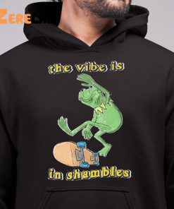Frog The Vibe Is In Shambles Funny Shirt 6 1