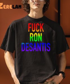 Fuck Ron Desantis Retro Shirt