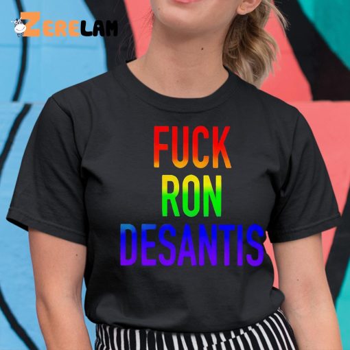 Fuck Ron Desantis Retro Shirt