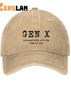 GEN X Annoyed With All The Rest Of You Hat 2