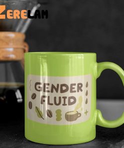 Gender Fluid Green Mug 1