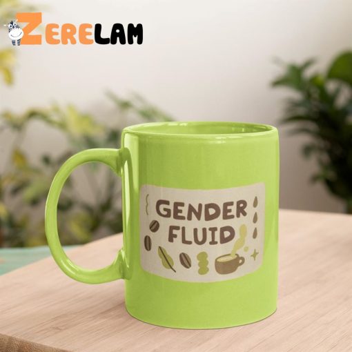Gender Fluid Green Mug