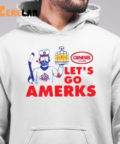 Genesee Beer Lets go Amerks Shirt 1 3