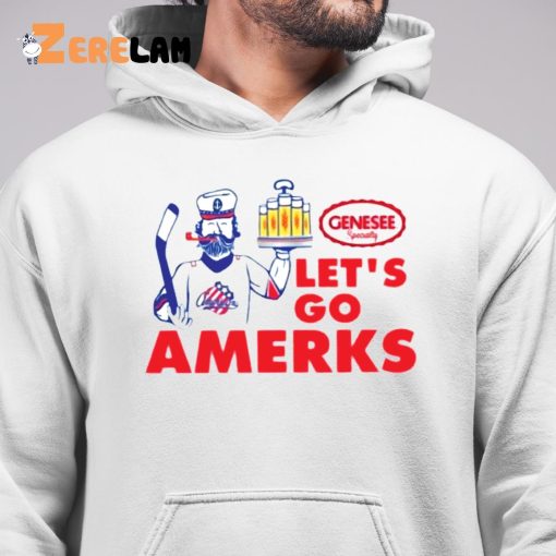 Genesee Beer Let’s go Amerks Shirt