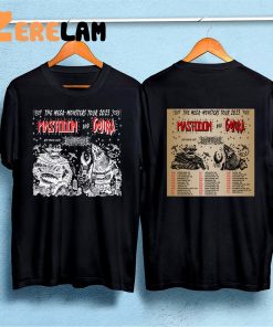 Gojira And Mastodon The Mega Monsters Tour 2023 Shirt