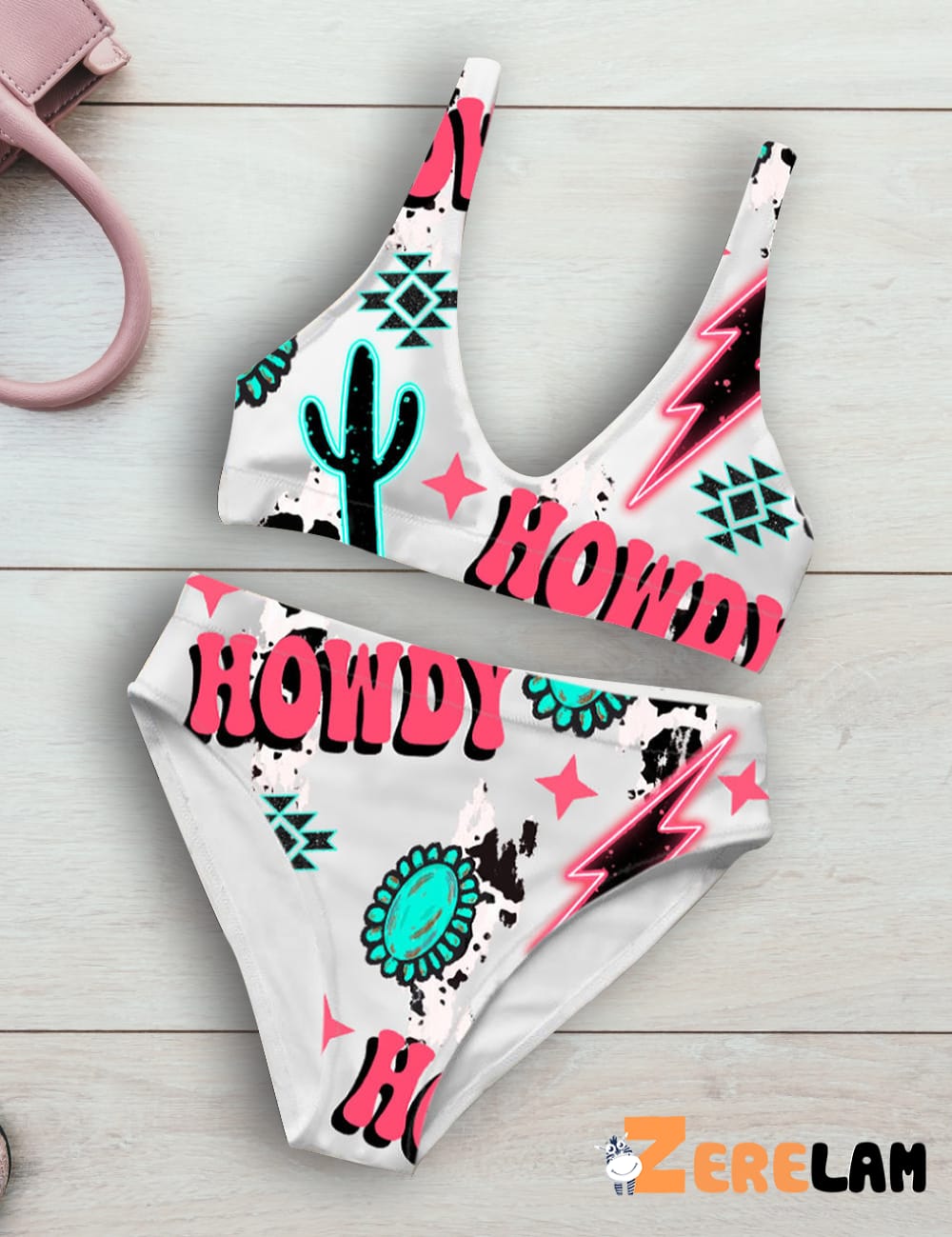 Howdy Country Western Bikini Set