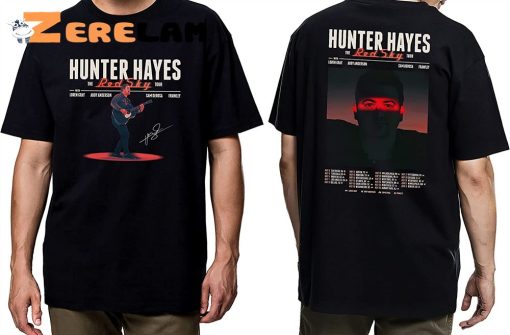 Hunter Hayes The Red Sky Tour Music 2023 Shirt