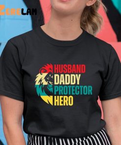 Husband Daddy Protector Hero Father Day’s Lion Shirt