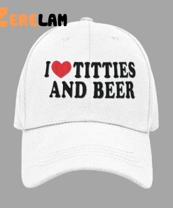 I Heart Titties And Beer Hat 1