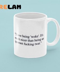 I Love Being Woke Mug 1