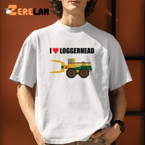 I Love Loggerhead Shirt