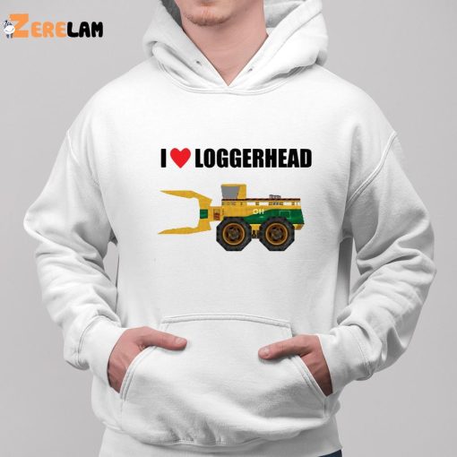 I Love Loggerhead Shirt