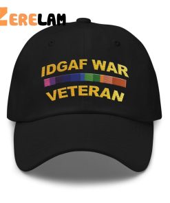 Idgaf War Veteran Hat