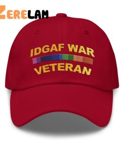 Idgaf War Veteran Hat 4