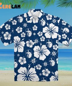 Lou Piniella Seattle Mariners Hawaiian Shirt, Seattle Mariners Fan Gifts