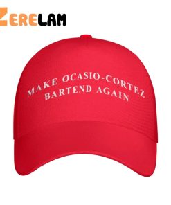 Make Ocasio Cortez Bartend Again Hat 3