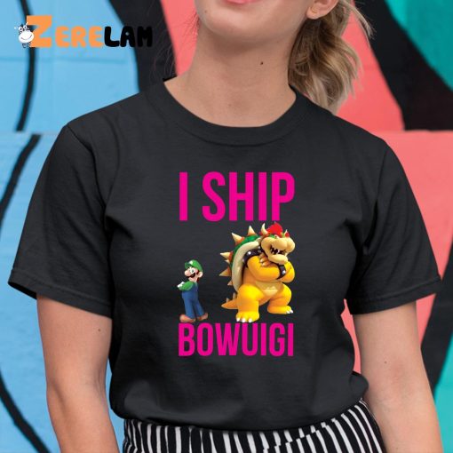 Mario I Ship Bowuigi Shirt