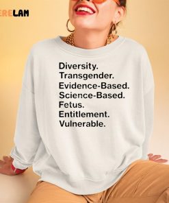 Matt Diversity Transgender Evidence Based Science Based Fetus Entitlement Vulnerable Shirt 3 1