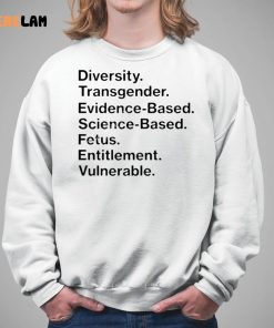 Matt Diversity Transgender Evidence Based Science Based Fetus Entitlement Vulnerable Shirt 5 1