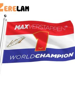 Max Verstappen F1 World Championship Garden Flag House Flag