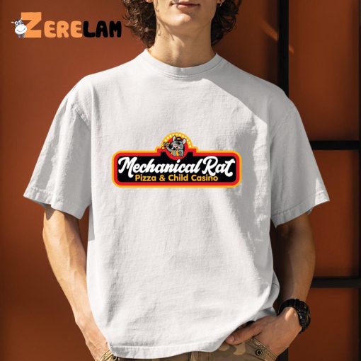 Mechanical Rat Pizza And Child Casino Shirt