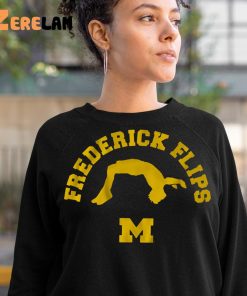 Michigan Gymnastics Frederick Flips Shirt 10 1