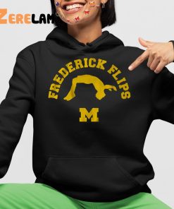 Michigan Gymnastics Frederick Flips Shirt 4 1