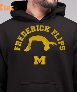 Michigan Gymnastics Frederick Flips Shirt 6 1