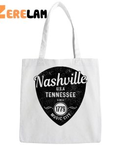 Nashville Tennessee Since 1779 Music City Tote Bag