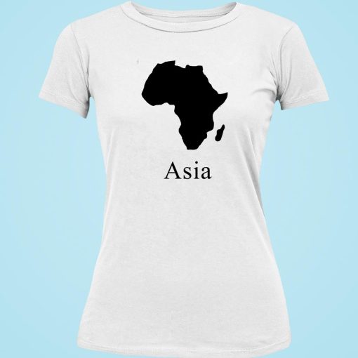 Non Aesthetic Things Asia Map Shirt