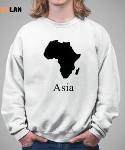 Non Aesthetic Things Asia Map Shirt 5 1