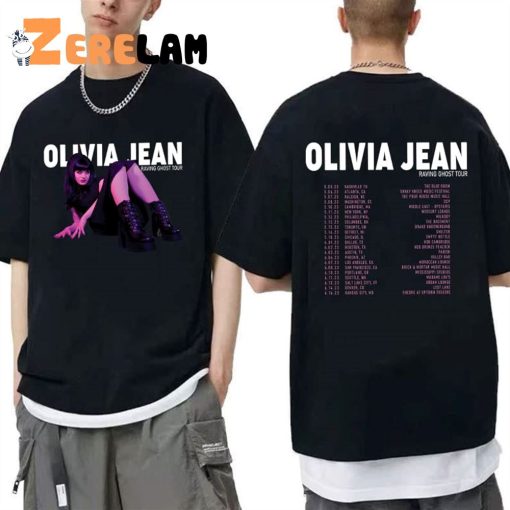 Olivia Jean Raving Ghost Tour Music 2023 Shirt
