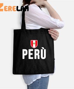 Peru Flag Souvenir Tote Bag 2