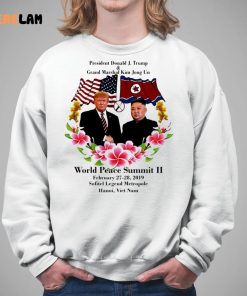 President Donald J Trump and Grand Marshal Kim Jong Un World Peace Summit II shirt 5 1