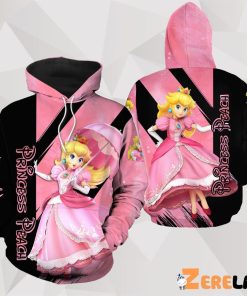 Princess Peach 3D Hoodie, Gifts For Fan Super Mario