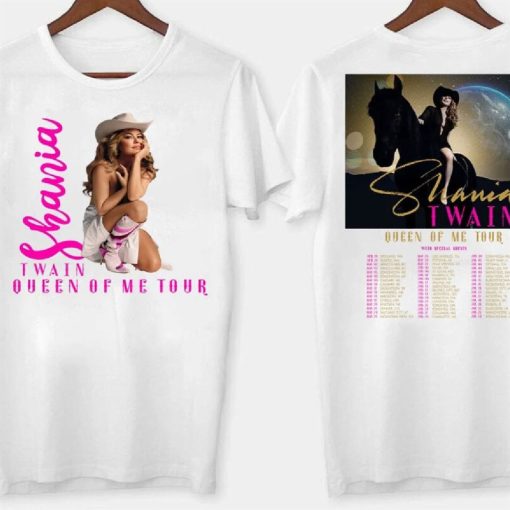 Queen Of Me Tour 2023 Shania Twain Double Sided Shirt, Best Gifts For Fan