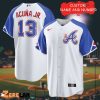 Ronald Acuna Customeize of Name Men’s Baseball Jersey, Great Gifts For Fan Atlanta Braves