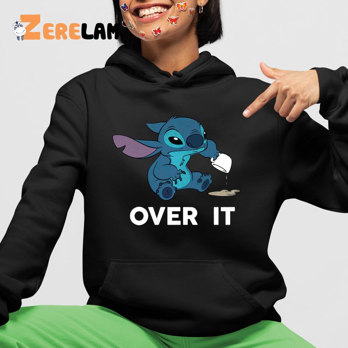 Stitch Over It Shirt - Zerelam