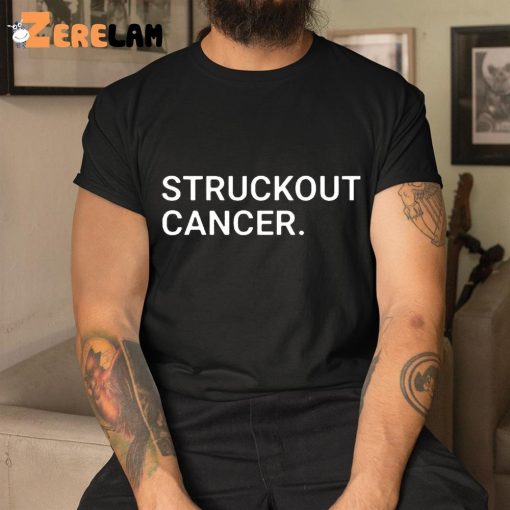 StruckOut Cancer White Sox Shirt