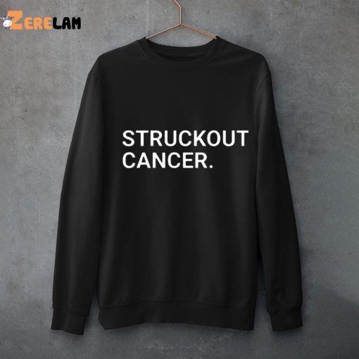 StruckOut Cancer White Sox Shirt