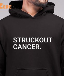 StruckOut Cancer White Sox Shirt 6 1