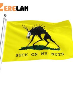 Suck On My Nuts Garden Flag House Flag